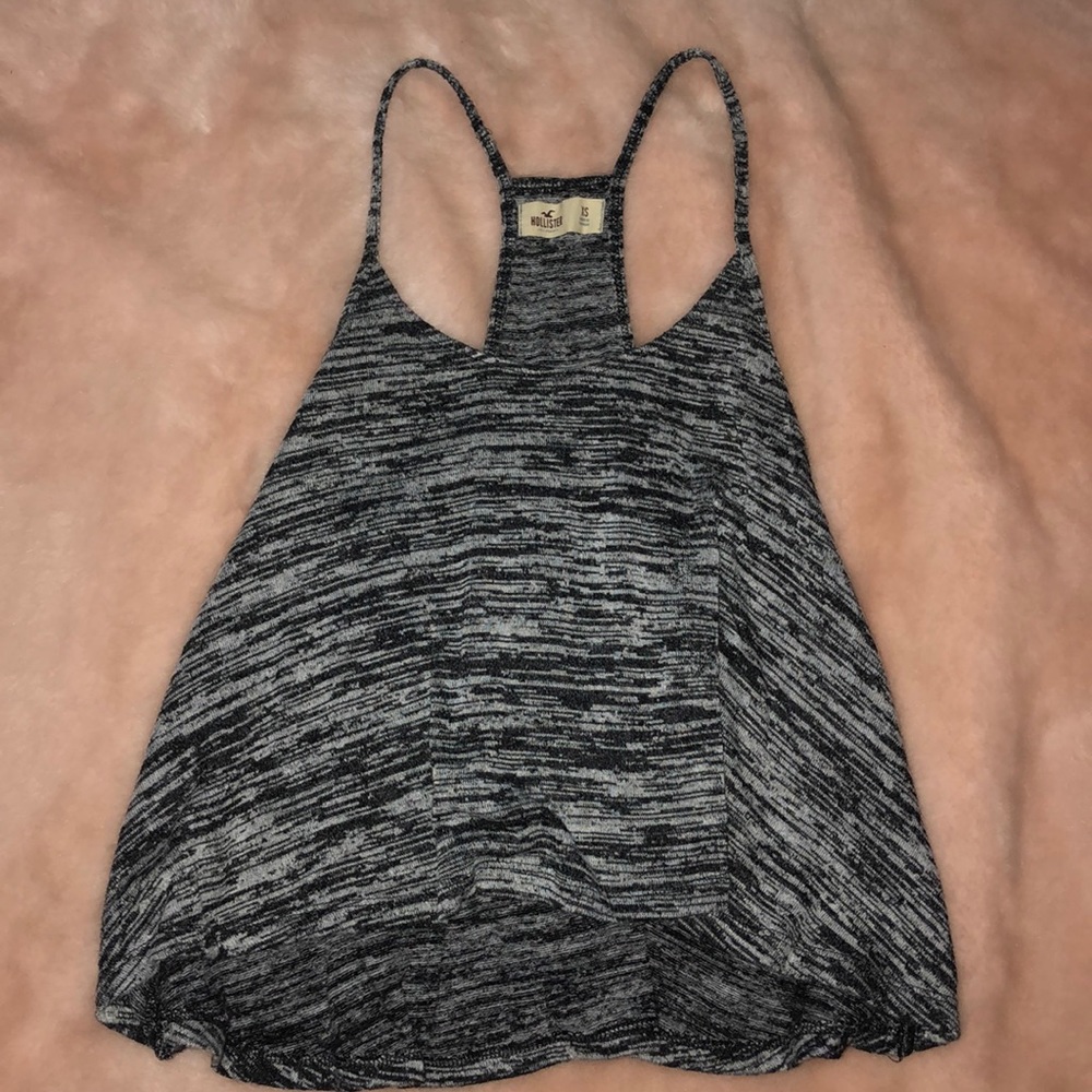 Hollister high-low crop top